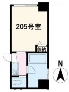 アイアイレジデンス川口【2階】の間取り