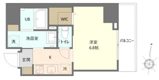 東京都墨田区亀沢3【マンション】の間取り