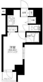 東京都中央区湊3【マンション】の間取り