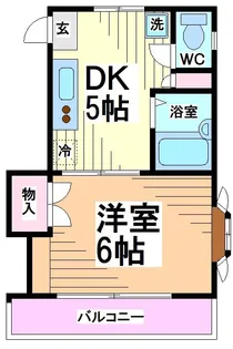 神奈川県川崎市多摩区生田3【マンション】の間取り