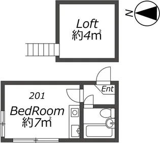 プラザドゥミハルB棟【2階】の間取り