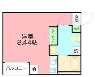 SHELLORA【1階】の間取り