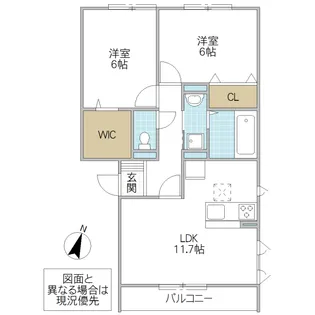 BRANCHE HILL【1階】の間取り
