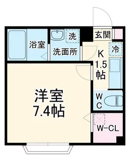 Le Premier Houei【1階】の間取り