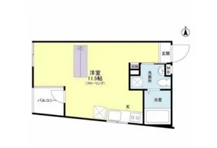 オットキューブ【2階】の間取り