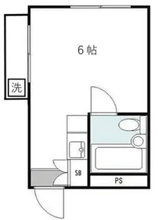 TOP代々木公園第二【3階】の間取り