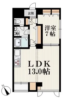 東京都文京区水道2【マンション】の間取り