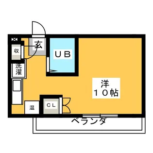 フロイデミーツV【5階】の間取り