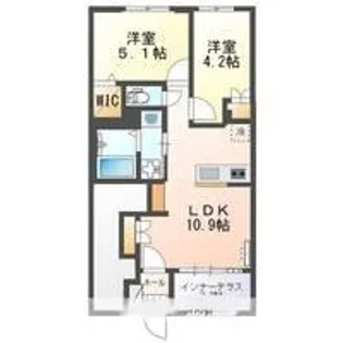 SAN FELICE【1階】の間取り