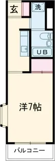 東京都江戸川区西葛西5【マンション】の間取り