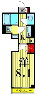 スアヴィス舎人【4階】の間取り