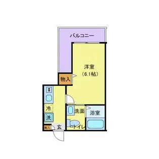 Oasis弘明寺 A棟【2階】の間取り