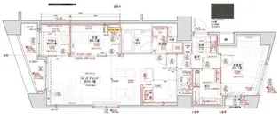 THEパームス代々木上原コスモテラス【3階】の間取り