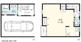 プレミアムガレージ長神田の間取り