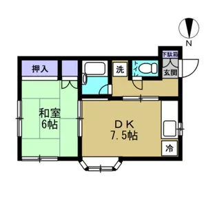 MKハイツ【2階】の間取り