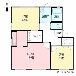 フォーレス木場 A棟【1階】の間取り