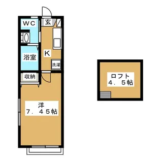 ノーブル館【2階】の間取り
