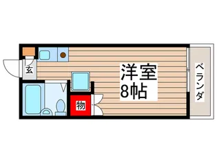 グランデュ-ル菊地【2階】の間取り