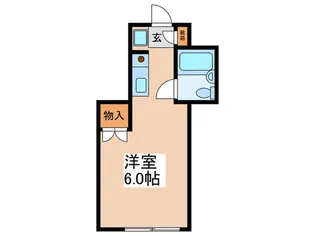 グリ-ンハイム【2階】の間取り