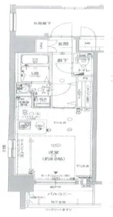 エスリード北浜EAST【11階】の間取り
