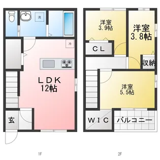 ハイデハウスの間取り