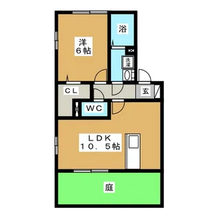 メゾンピコ A棟【1階】の間取り