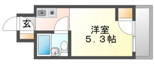 BAUHAUS広島駅前【4階】の間取り