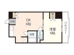 光レジデンス【4階】の間取り