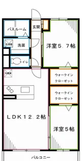 プレミーナコート【3階】の間取り