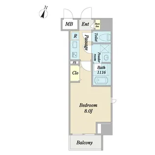 スターマーク【5階】の間取り