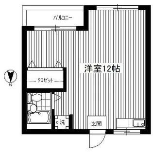 コーポジロー【3階】の間取り