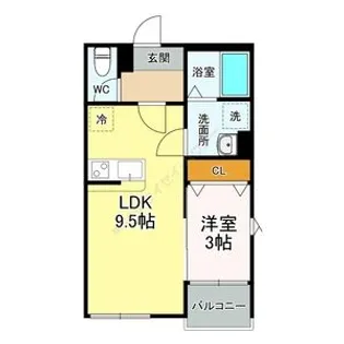 グランヒルズ【2階】の間取り