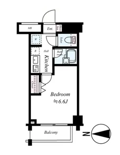 BLANCNOIR TOBU-NERIMA【4階】の間取り