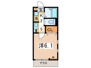 CASA DE LA LUZ【1階】の間取り