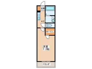 ヴィラリンゼングロスIII【2階】の間取り