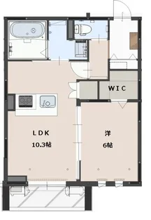 グラン・ルミエール【2階】の間取り