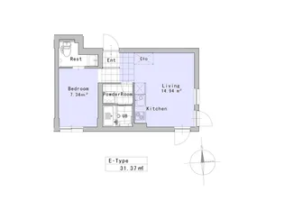 SOU高田馬場【4階】の間取り