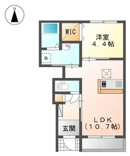ビューハウス天神2番館【1階】の間取り