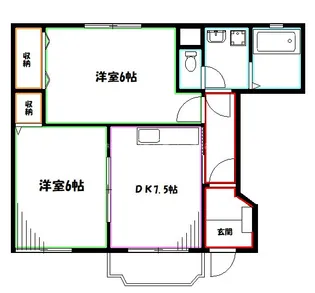 なでしこ【1階】の間取り