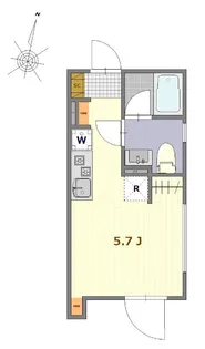 MDM西巣鴨【4階】の間取り