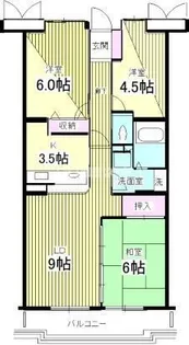 アーバン・ヒルズ21【6階】の間取り