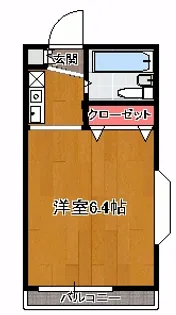 セレンディピティ【1階】の間取り