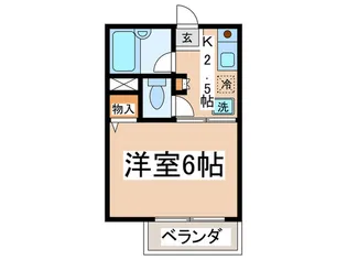 ラフィ-ネ2【1階】の間取り