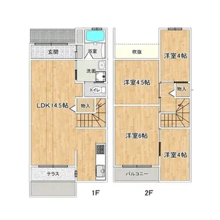 ワイズ アレイ【1階】の間取り