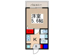 第12増尾ビル【1階】の間取り