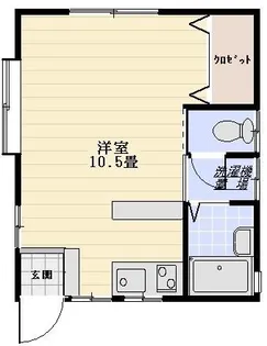 ラメール【1階】の間取り