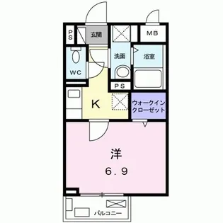 STACK高田馬場【3階】の間取り