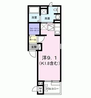 ベル・グランデ【3階】の間取り