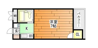 ピソ・デ・ホベン【4階】の間取り
