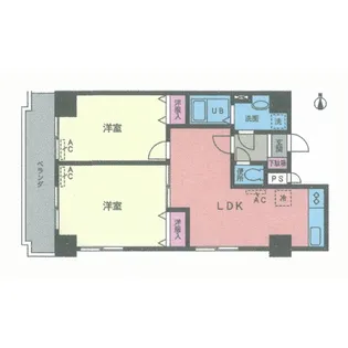 アルテッツァ紺屋町【12階】の間取り